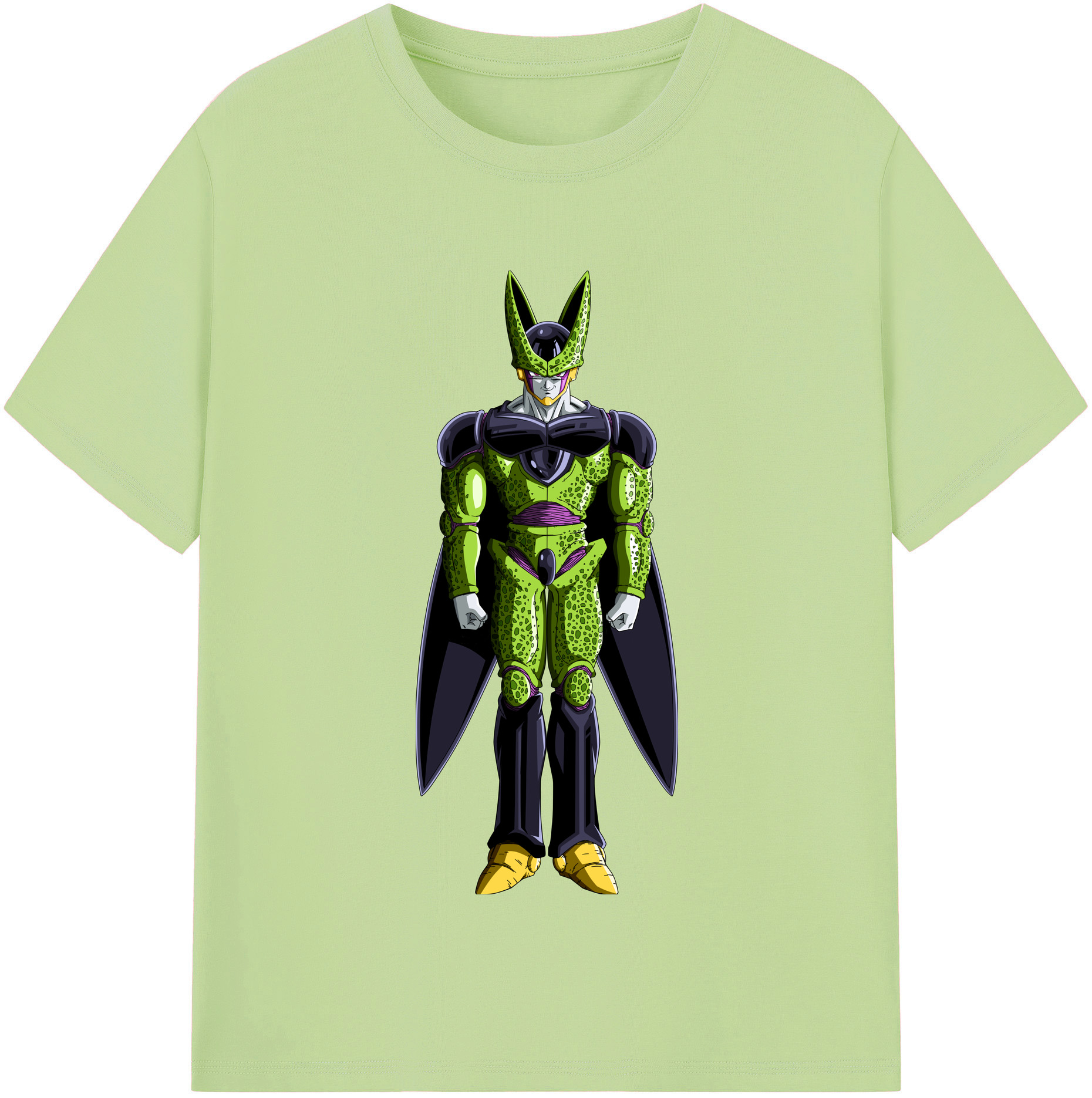 （画像用） ドラゴンボール セル DRAGON BALL Cell 綿100％半袖Tシャツ（フロントプリント）